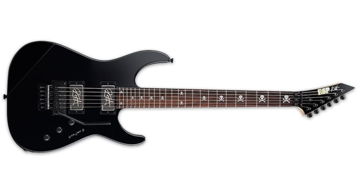 ESP KH-2 NECK THRU BODY BLACK